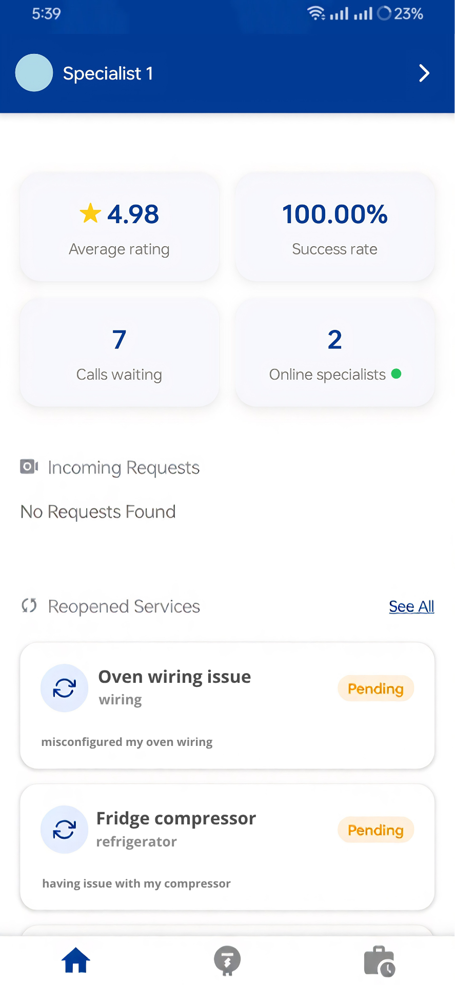 Consultation summary and reopen